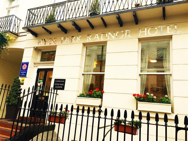 Hyde Park Radnor Hotel B&B ロンドン エクステリア 写真